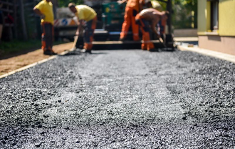 Asphalt Road Installation
